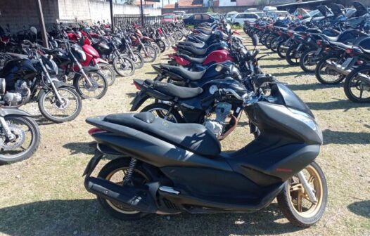 Detran-CE realiza leilão público virtual com lances a partir de R$ 300 para motos