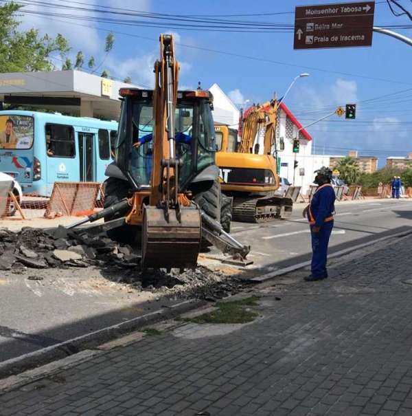 Trecho da Leste-Oeste é liberado para o tráfego de veículos em Fortaleza