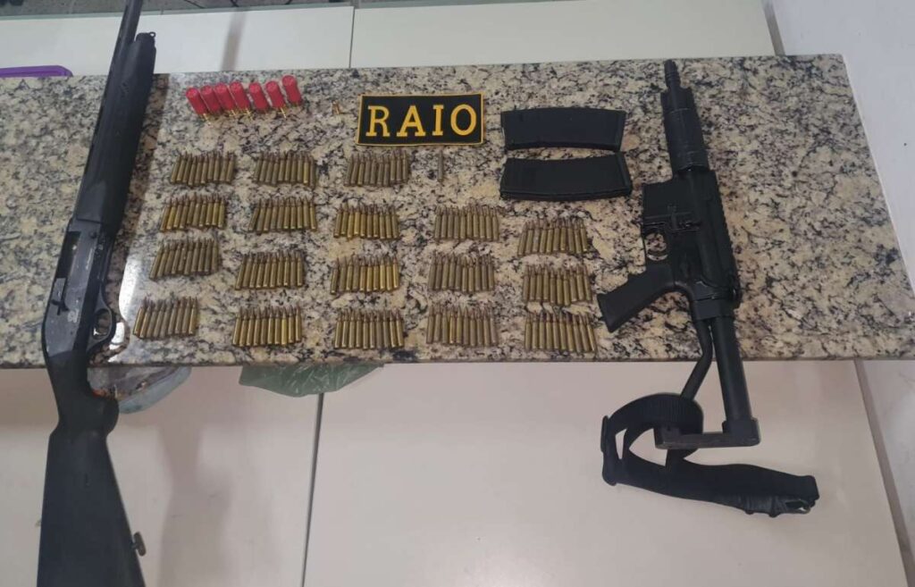 Mais de 50 armas e 930 munições são apreendidas durante o feriadão no Ceará