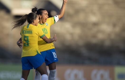 Com golaço de Marta e brilho de novata, Brasil vence a Argentina em João Pessoa