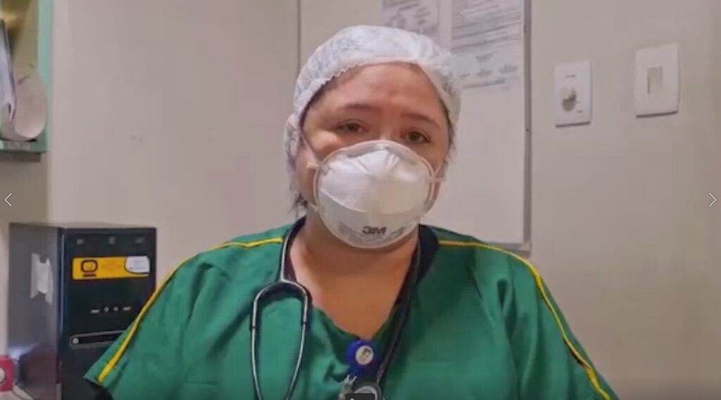 médica cearense em apelo à população