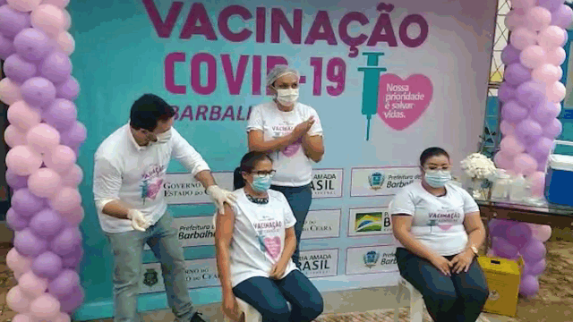 Região do Cariri já tem primeiras pessoas vacinadas