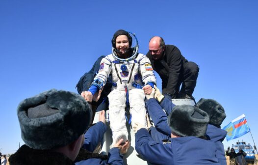 Missão espacial russa gravou o primeiro filme de ficção fora do planeta