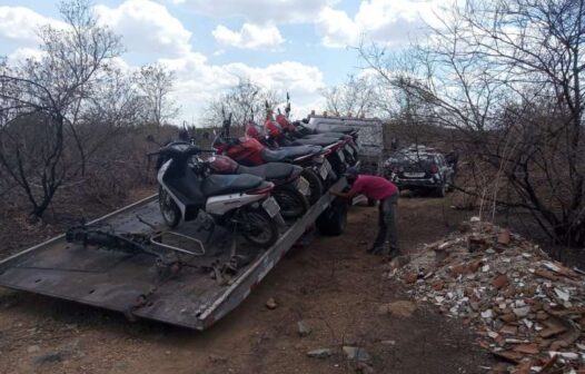 Dupla é capturada e 7 motos roubadas são recuperadas em Sobral