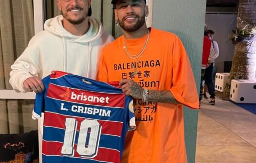 Neymar sai em defesa do amigo Lucas Crispim, afastado do elenco do Fortaleza: “ser atleta não tá fácil”