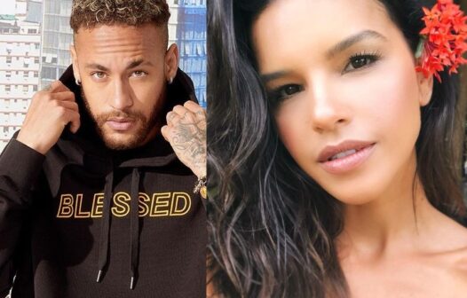 Neymar troca beijos com Mariana Rios e manda flores para atriz no dia seguinte