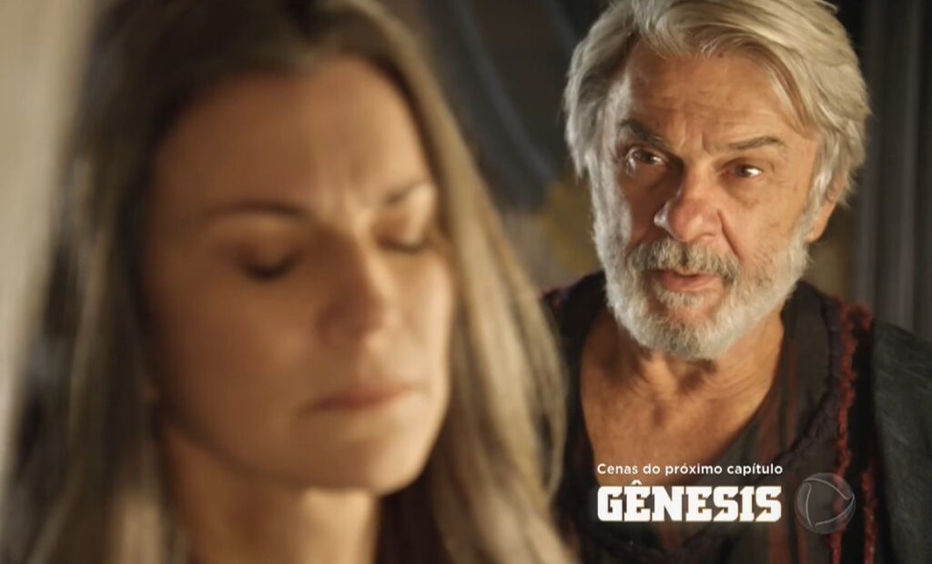 Novela Gênesis – Capítulo 88 (13/05): Abrão precisa se decidir se aceita ter um filho com Agar