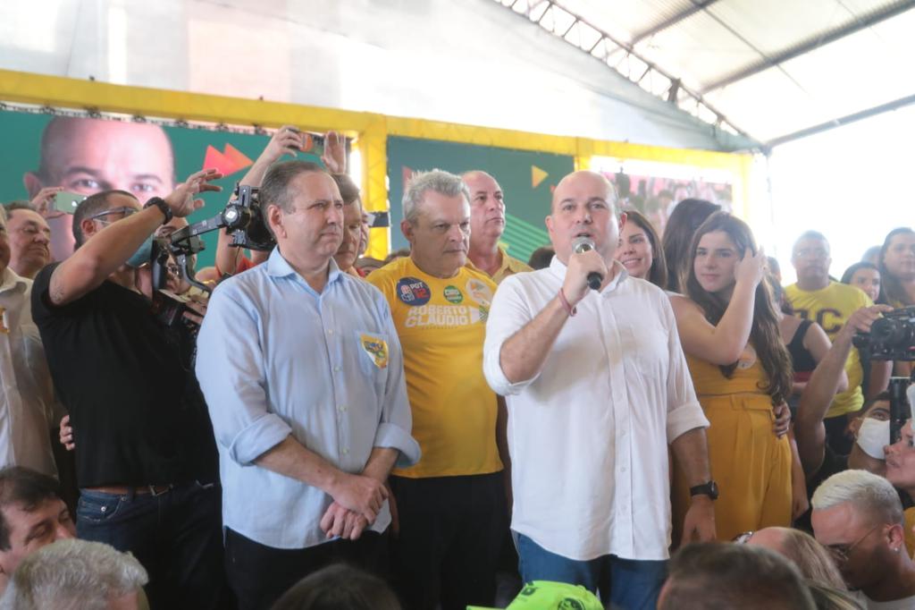 PDT oficializa candidatura de Roberto Cláudio para o Governo do Ceará com Domingos Filho como vice