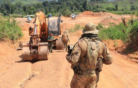 PF faz operação contra extração ilegal de ouro no Pará