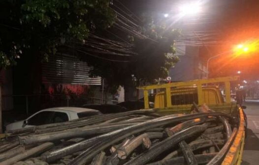 Polícia Militar apreende três toneladas de fios de cobre em Fortaleza