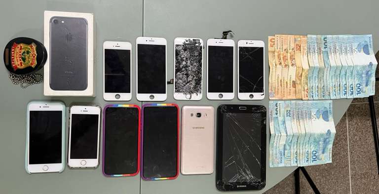 Polícia prende técnico suspeito de realizar transferências bancárias durante conserto de celular