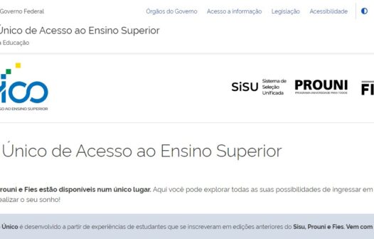 MEC cria portal único para Sisu, Fies e Prouni, saiba os detalhes