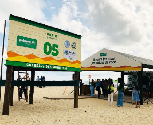 Fortaleza ganha quatro novos postos de guarda-vidas na Beira Mar