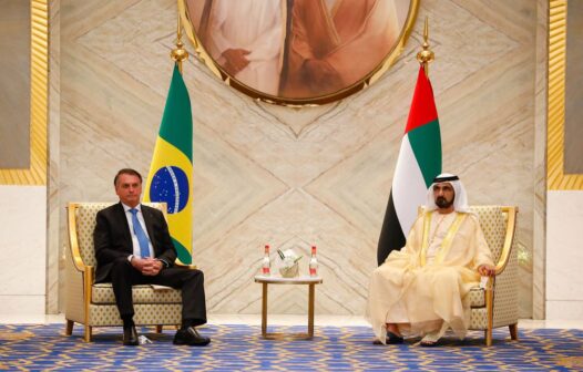 Presidente se reúne com emir de Dubai