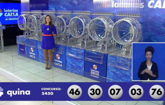 Quina: confira resultado do concurso 5450