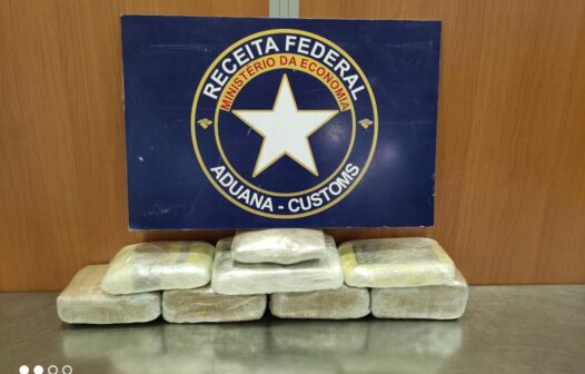 Receita Federal apreende quantidade elevada de skunk e cocaína no aeroporto de Fortaleza