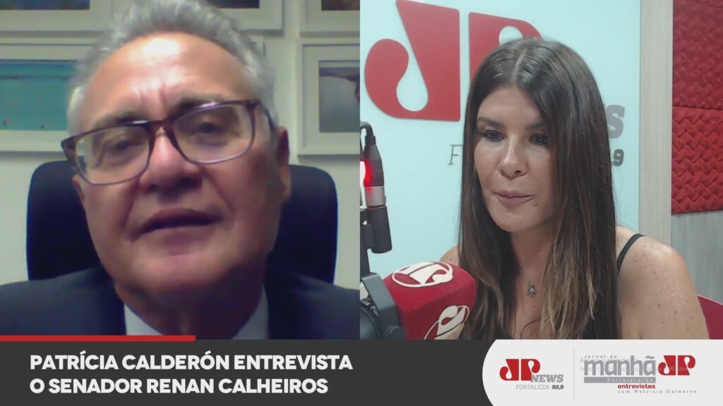 Renan Calheiros fala sobre relatório final da CPI da Pandemia em entrevista à Jovem Pan News Fortaleza