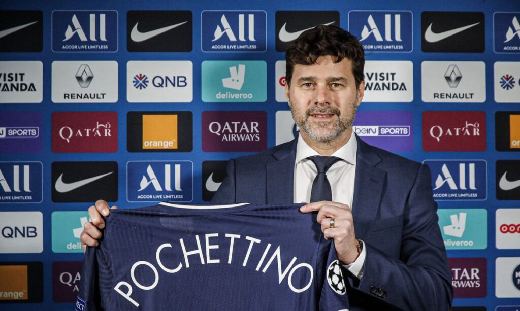 PSG oficializa contratação do técnico argentino Mauricio Pochettino