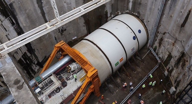 Em São Paulo, acidente em obra do metrô causa inundação de túnel