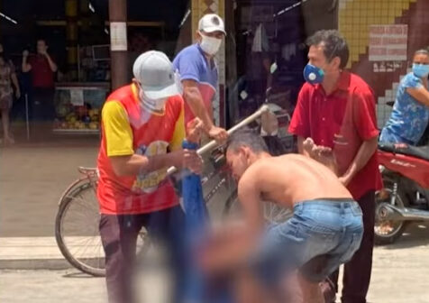 Brincadeira entre vizinhos termina com um baleado e um preso em Jaguaruana
