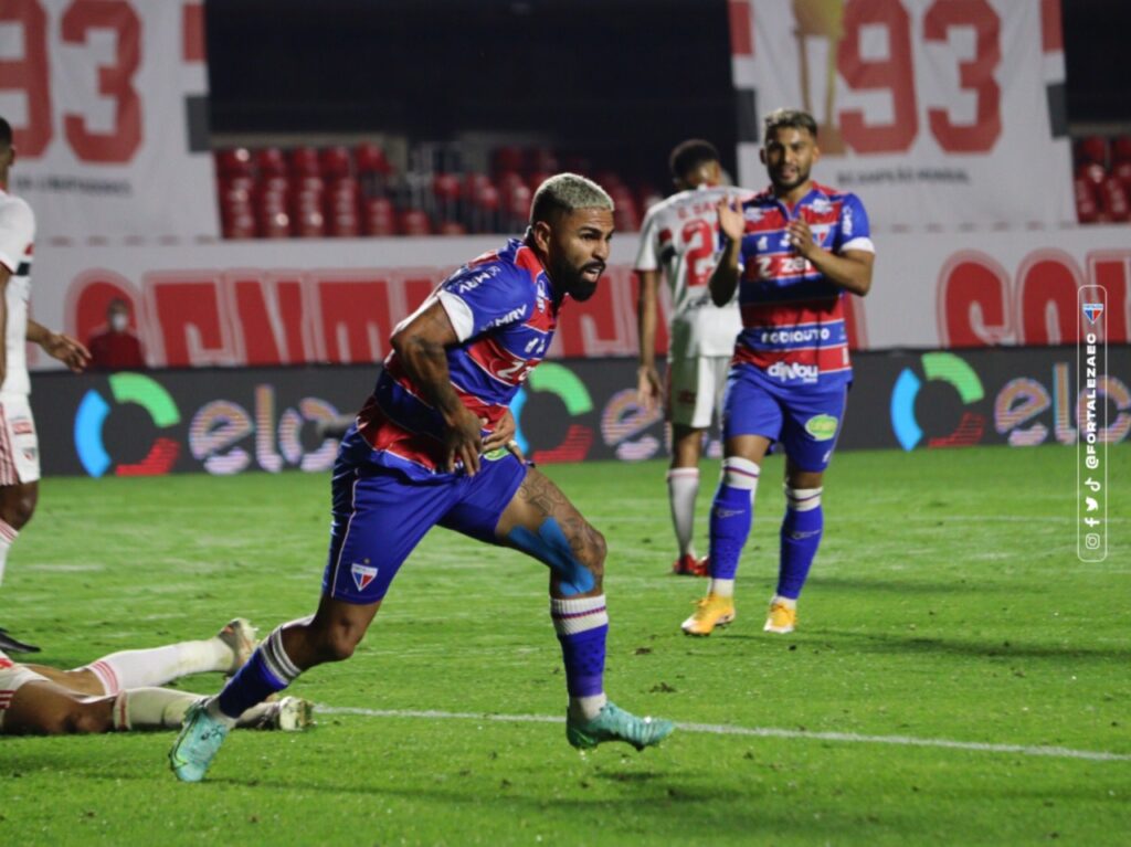 Fortaleza marca nos acréscimos e arranca empate contra o São Paulo no jogo de ida das quartas da Copa do Brasil