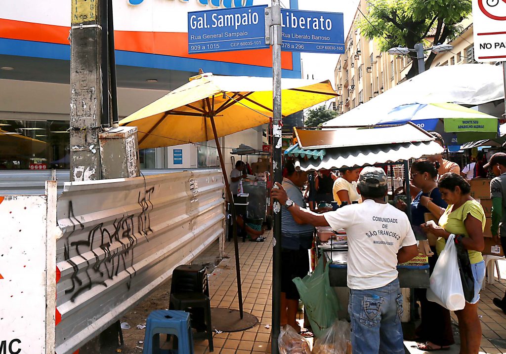 Rua General Sampaio, em Fortaleza, será bloqueada para obras a partir desta quinta (24)