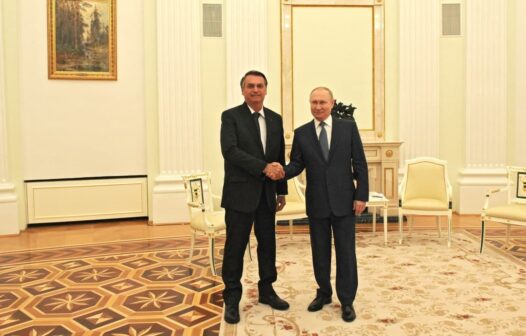 Bolsonaro agradece a Putin apoio à soberania brasileira na Amazônia