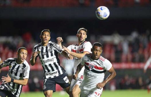 Saiba onde assistir Santos x São Paulo pelo Campeonato Paulista