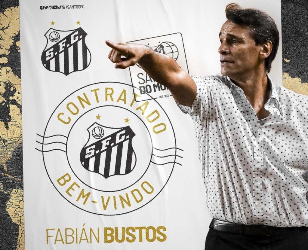 Santos fecha acordo com Fabián Bustos para assumir comando técnico