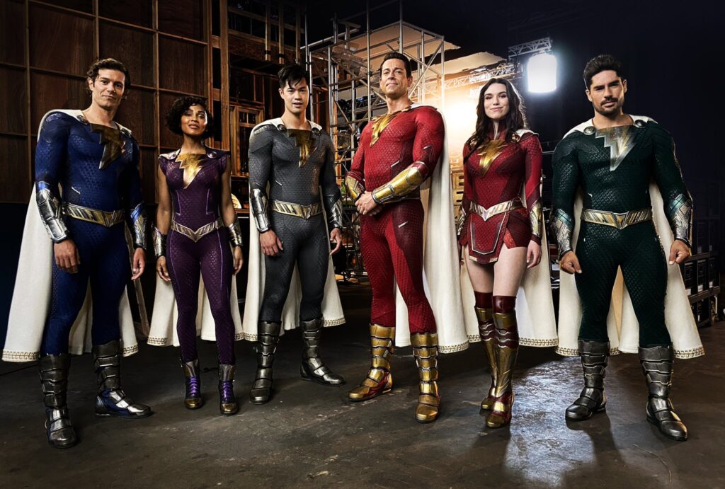 Shazam! 2 diretor revela 1ª imagem com todos heróis do filme