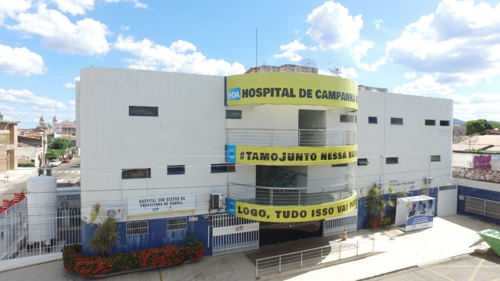 Sobral: hospital de campanha tem 52% dos leitos ocupados com cinco dias de reabertura