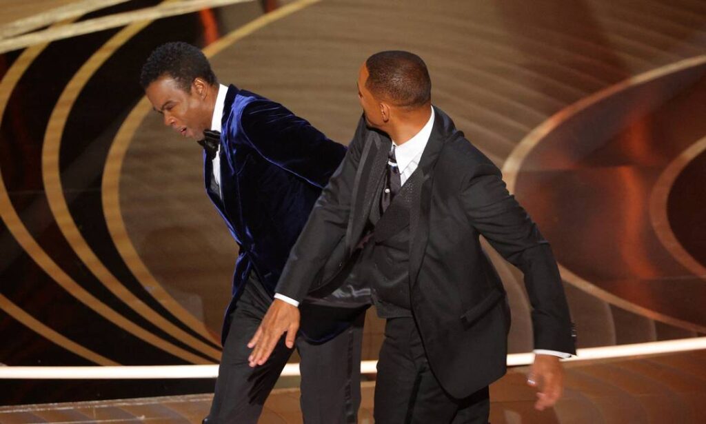 Celebridades reagem ao tapa dado por Will Smith em Chris Rock durante Oscar 2022