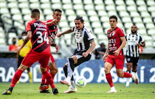 Em casa, Ceará perde de 2 a 0 para o Athletico Paranaense