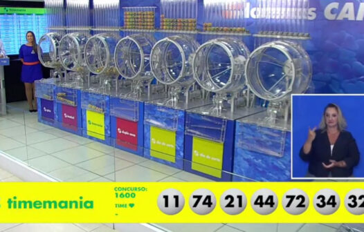 Timemania: confira resultado do concurso 1.600