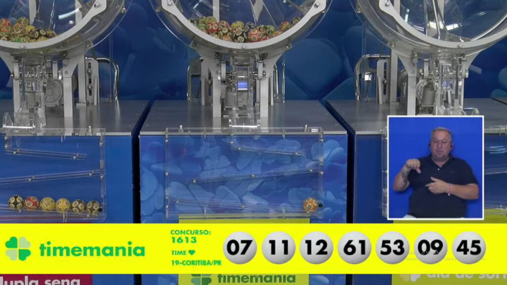 Timemania: confira resultado do concurso 1.613