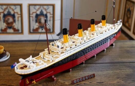 Com mais de 9 mil peças, Lego lança Titanic, maior modelo de sua história