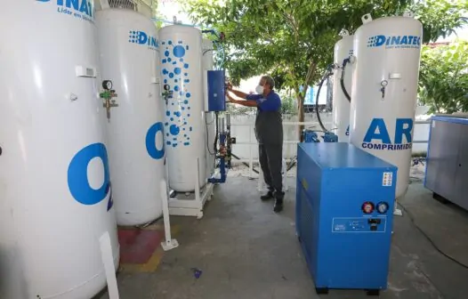 Usinas de oxigênio em UPAS de Fortaleza são ampliadas