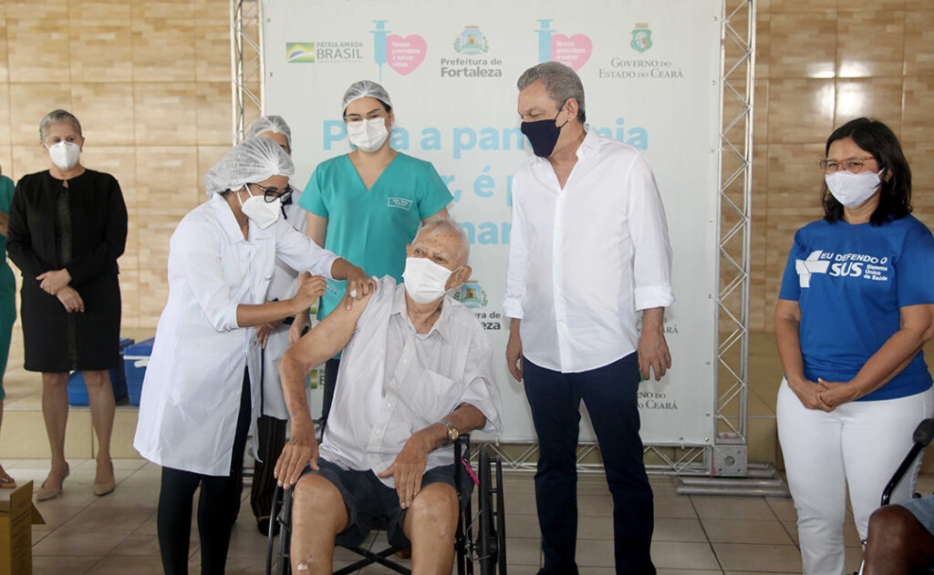 Lar Torres de Melo zera os casos de covid-19 após vacinação