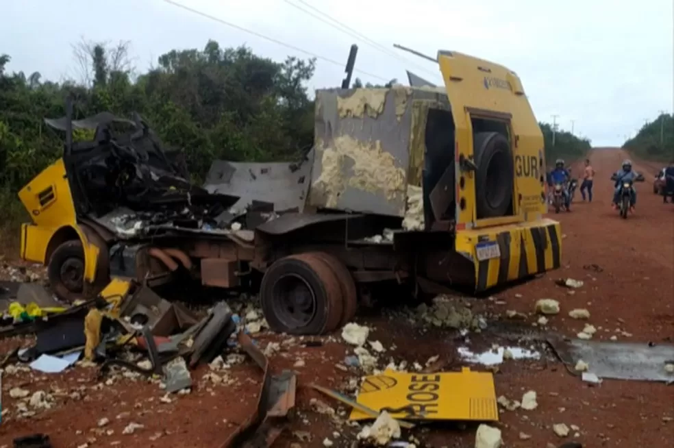 Vídeo: quadrilha explode carro-forte no Pará