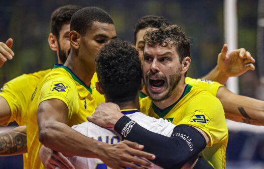 Liga das Nações: Brasil bate Irã, mesmo com saída de Alan no 1º set