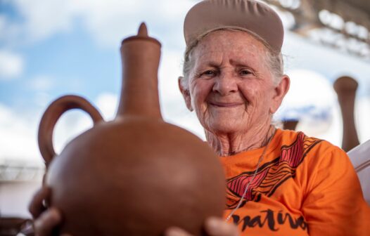 Loiceiros e loiceiras do Ceará apresentam artesanato em barro no Encontro Herança Nativa