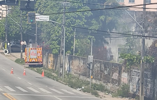 Incêndio de grandes proporções acontece na av. João Pesssoa