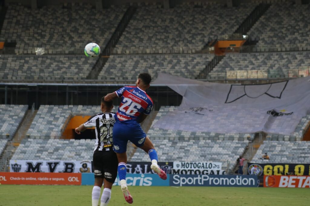 Fortaleza perde para o Atlético Mineiro de 2 a 0 no Mineirão