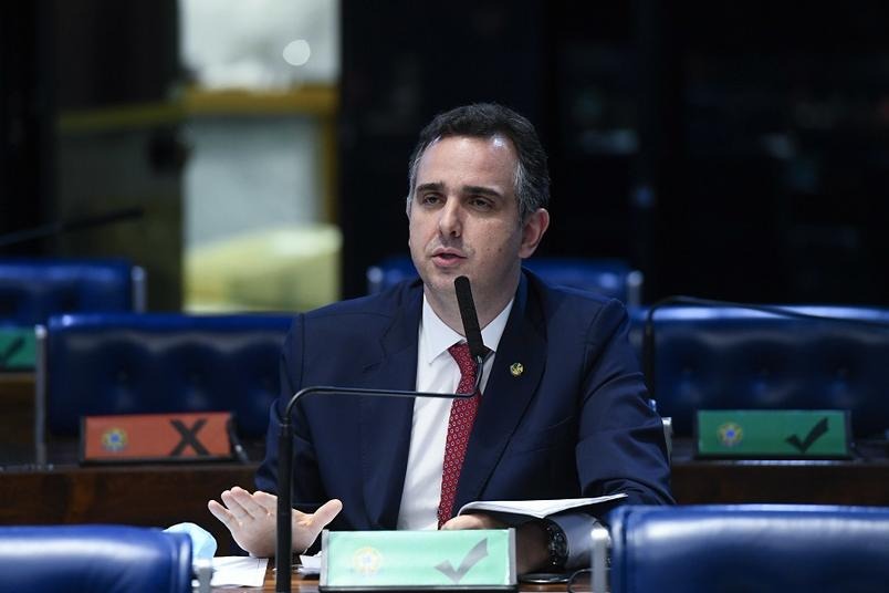 Com 57 votos, Rodrigo Pacheco é eleito presidente do Senado