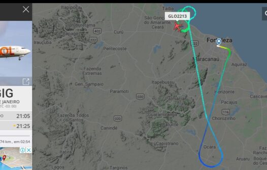 Após surto, passageira é sedada durante voo entre Fortaleza e Rio de Janeiro