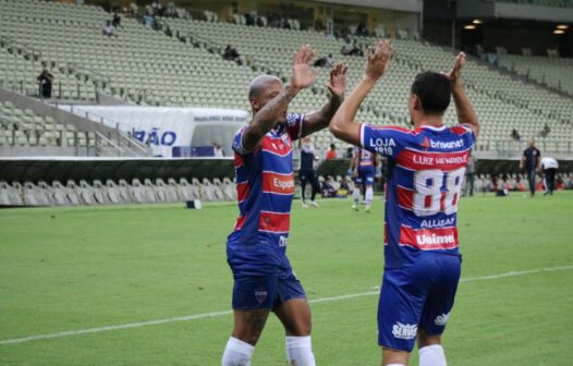 Fortaleza começa o segundo tempo vencendo do Vasco por 2 a 0; acompanhe ao vivo