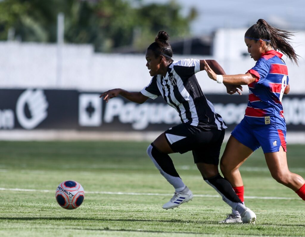 Futebol Feminino: Ceará vence o Fortaleza e conquista o primeiro turno do Campeonato Cearense