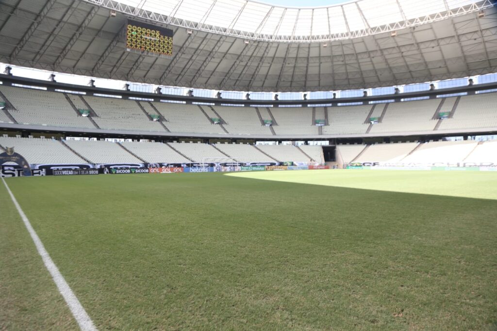 Arena Castelão volta a ter capacidade máxima de assentos