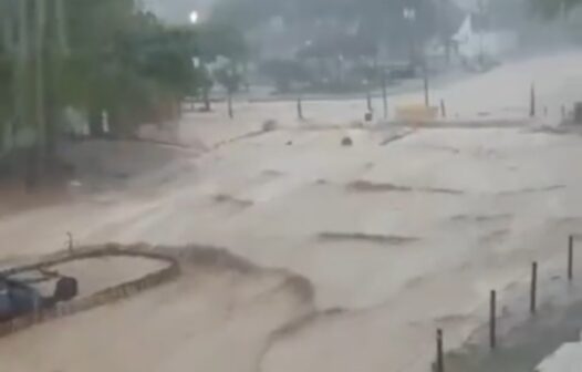 Chuvas provocam enxurradas e deixam estragos e prejuízos na Vila de Jericoacoara