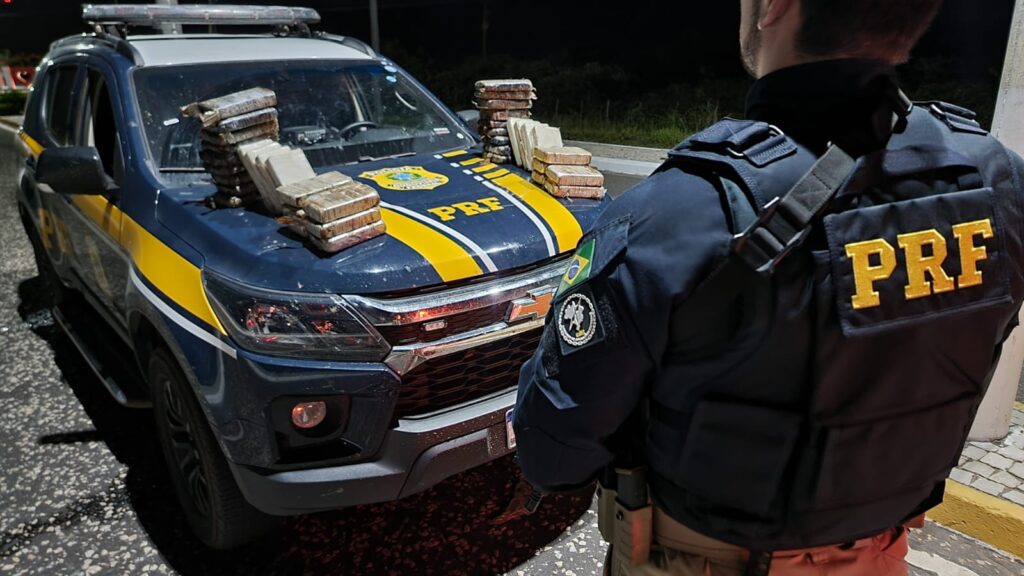 Material apreendido pela Polícia Rodoviária Federal no Ceará é avaliado em 5,5 milhões